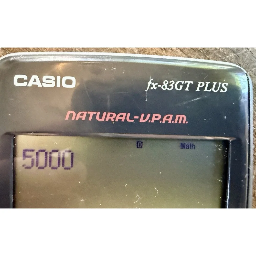 Casio fx-83GT PLUS Scientific Calculator – Ideal for Students & Engineers